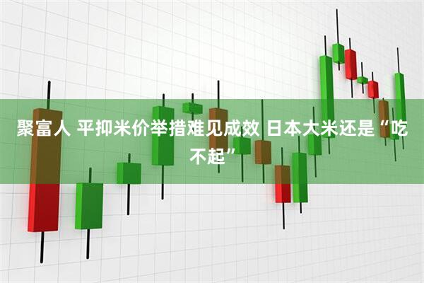 聚富人 平抑米价举措难见成效 日本大米还是“吃不起”